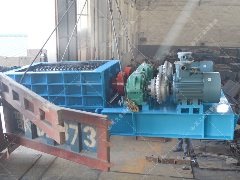 2PLF50/150型強力雙齒輥破碎機發(fā)往山西太原破煤